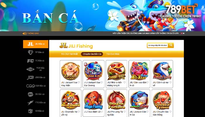 Bắn Cá 789BET có đa dạng trò chơi hấp dẫn Bắn Cá 789BET có đa dạng trò chơi hấp dẫn