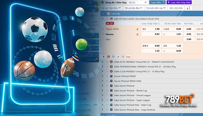 Cá cược tất cả bộ môn thể thao hấp dẫn tại Thể Thao 789BET Cá cược tất cả bộ môn thể thao hấp dẫn tại Thể Thao 789BET
