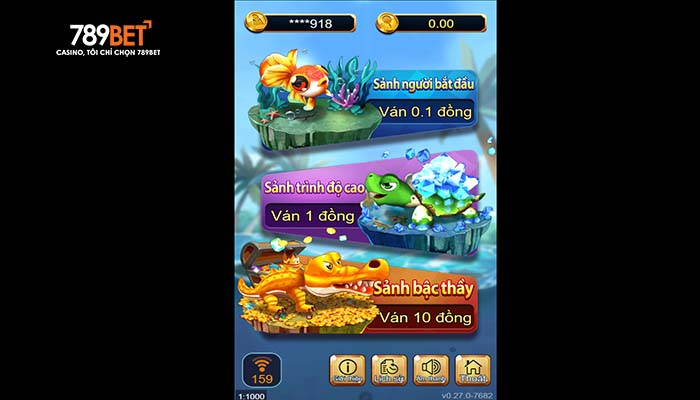 Các sảnh cược có trong bắn cá Bingo Các sảnh cược có trong bắn cá Bingo