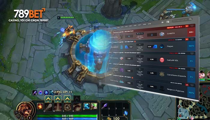 Ưu điểm của cá cược liên minh huyền thoại tại E-sports 789BET Ưu điểm của cá cược liên minh huyền thoại tại E-sports 789BET